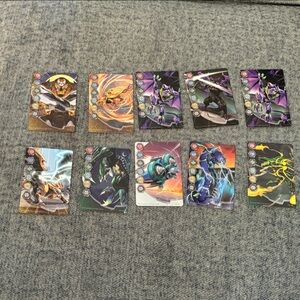Bakugan Magnetic Playing Card Set